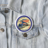 Bernie voor President 2016 Ronde Button 7,6 Cm (In situ)