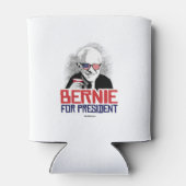 Bernie voor President - Feestdier Blikjeskoeler (Achterkant)