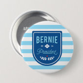 Bernie voor President Ronde Button 7,6 Cm (Voorkant /achterkant)