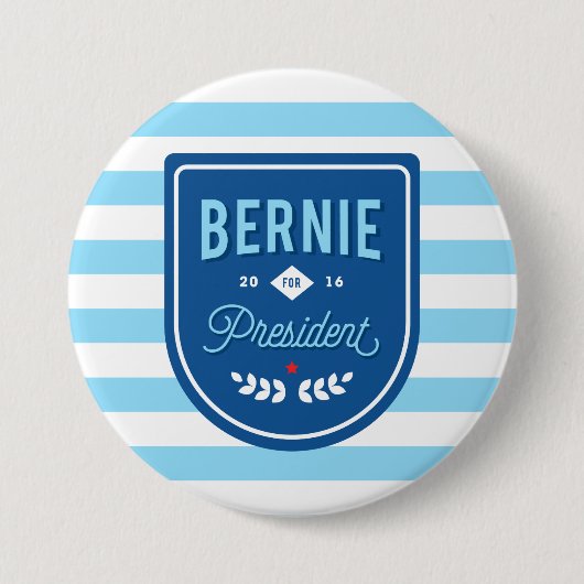 Bernie voor President Ronde Button 7,6 Cm (Voorkant)