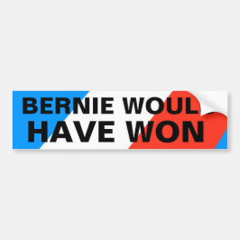 BERNIE ZOU WEL BUMPERSTICKER