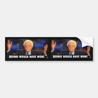 BERNIE ZOU WON HEBBEN! - sticker voor elk oppervla