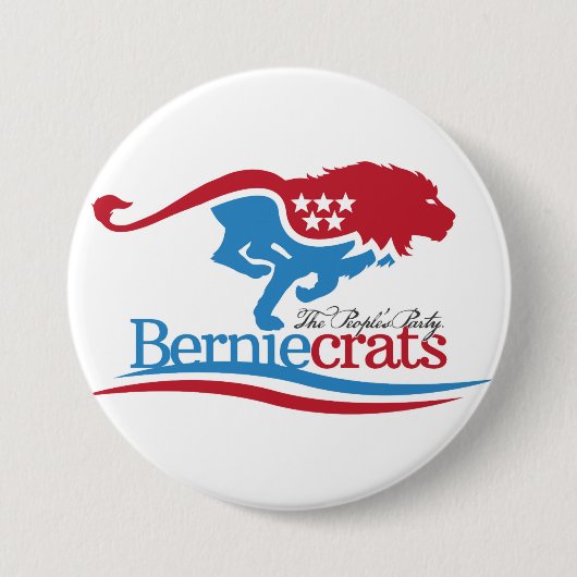 Berniecratten - Logo Button (Voorkant)