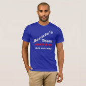 *Bernie's team 2016 Vraag T-shirt (Voorkant volledig)