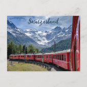 Bernina Express Zwitserland Briefkaart (Voorkant)