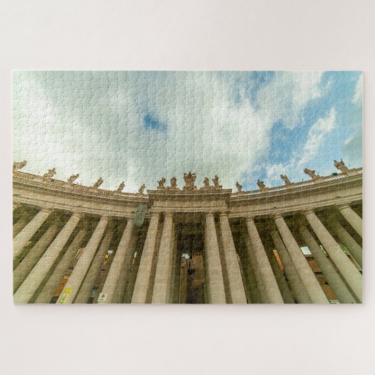 Bernini colonnade S. Peter Basilica, Rome, Italië Legpuzzel (Horizontaal)