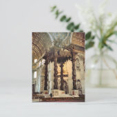 Bernini's bladerdak boven het hoge altaar briefkaart (Staand voorkant)