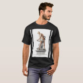 Bernini's David in een gravure van Nicolas Dorigny T-shirt (Voorkant volledig)
