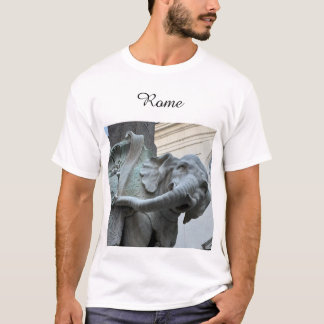 Bernini's Elephant and Obelisk - Rome Italy T-shirt