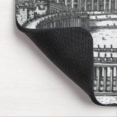 Bernini's oorspronkelijke plan voor het Sint-Peter Muismat (Hoek)