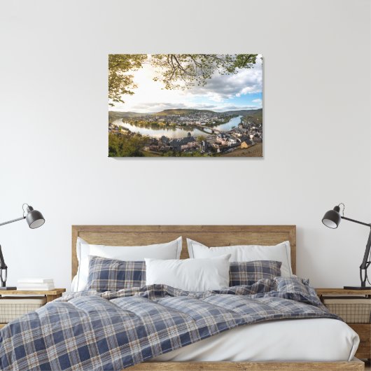 Bernkastel-Kues Canvas Afdruk (Insitu (Slaapkamer))