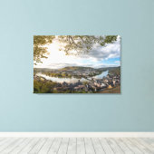 Bernkastel-Kues Canvas Afdruk (Insitu (Houten vloer))