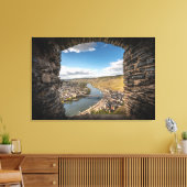 Bernkastel-Kues Canvas Afdruk (Insitu (Woonkamer))