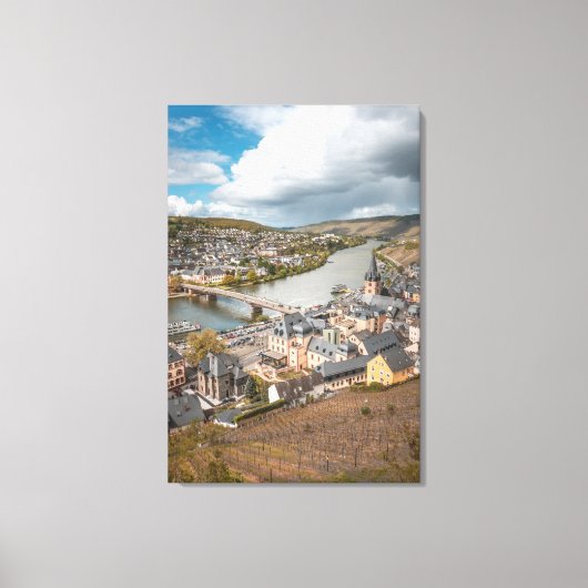 Bernkastel-Kues Canvas Afdruk (Voorkant)