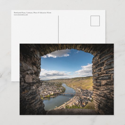 Bernkastel-Kues Duitsland Briefkaart (Voorkant / Achterkant)