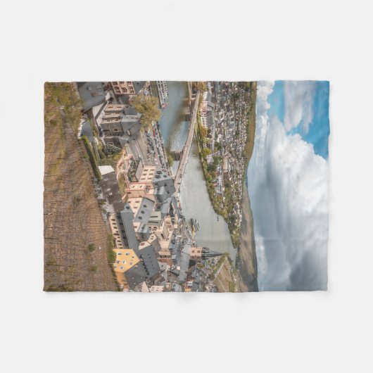 Bernkastel-Kues Duitsland Fleece Deken (Voorkant (Horizontaal))