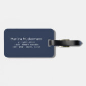 Bernkastel-Kues Historic Facades Germany Souvenir Bagagelabel (Achterkant horizontaal)