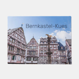 Bernkastel-Kues Historic Facades Germany Souvenir Deurmat