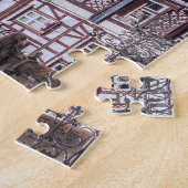 Bernkastel-Kues Historic Facades Germany Souvenir Legpuzzel (Zijkant)