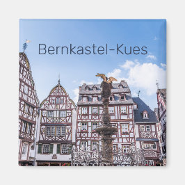 Bernkastel-Kues Historic Facades Germany Souvenir Magneet