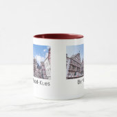 Bernkastel-Kues Historic Facades Germany Souvenir Mok (Midden)