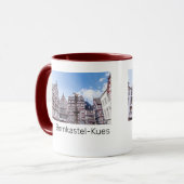 Bernkastel-Kues Historic Facades Germany Souvenir Mok (Voorkant links)