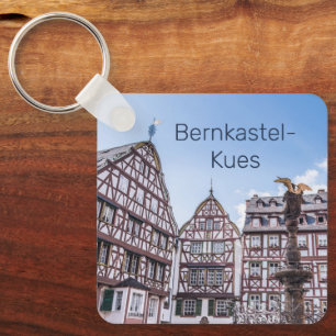 Bernkastel-Kues Historic Facades Germany Souvenir Sleutelhanger