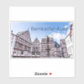 Bernkastel-Kues Historic Facades Germany Souvenir Sticker (Vel)