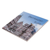 Bernkastel-Kues Historic Facades Germany Souvenir Tegeltje (Zijkant)