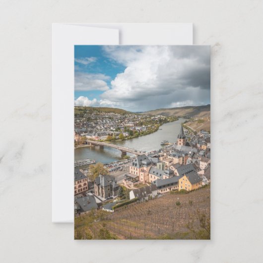 Bernkastel-Kues-Kaart Kaart (Voorkant)