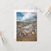 Bernkastel-Kues-Kaart Kaart (Voorkant / Achterkant in situ)