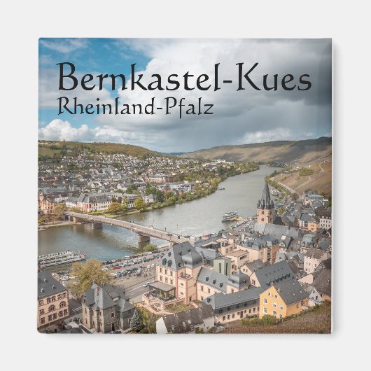 Bernkastel-Kues Souvenir Magneet (Voorkant)