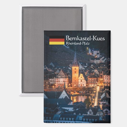 Bernkastel-Kues Souvenir Magneet (Voorkant / Achterkant)