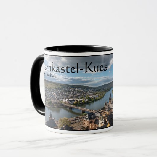Bernkastel-Kues Souvenir Mok (Voorkant links)
