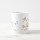 Bernyce letter B naam en betekenis mok (Center)