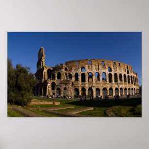 Beroemd Colosseum in Rome Italië Landmark 2 Poster