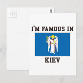 beroemd in Kiev Briefkaart (Voorkant / Achterkant)