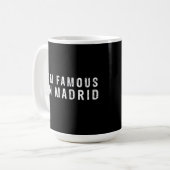 beroemd in Madrid Koffiemok (Voorkant links)