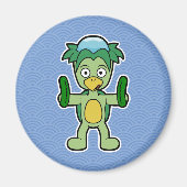 Beroemd Japans monster - Kappa Yokai Magneet (Voorkant)