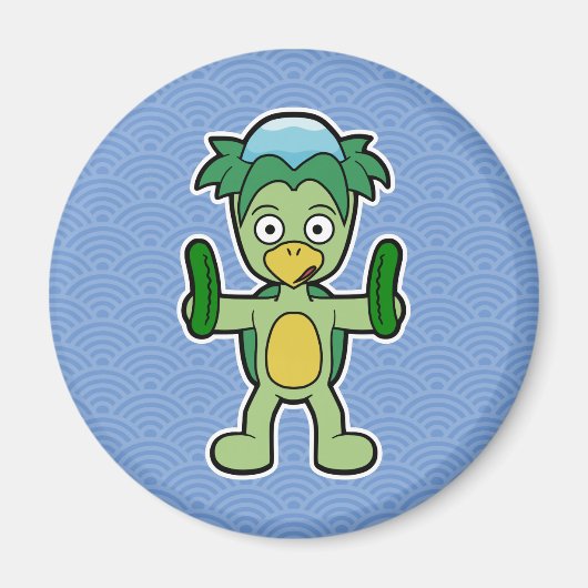 Beroemd Japans monster - Kappa Yokai Magneet (Voorkant)