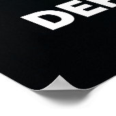 Beroemd Motivatie en Inspirerend citaat Poster (Hoek)