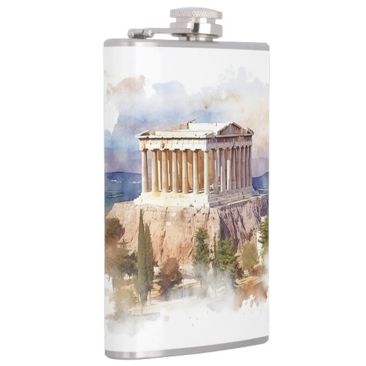 Beroemd oriëntatiepunt ontwerp heupfles (Rechts)