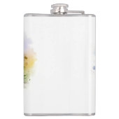 Beroemd oriëntatiepunt ontwerp heupfles (Achterkant)