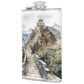 Beroemd oriëntatiepunt ontwerp heupfles (Links)