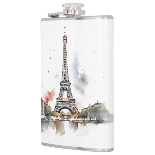 Beroemd oriëntatiepunt ontwerp heupfles (Links)