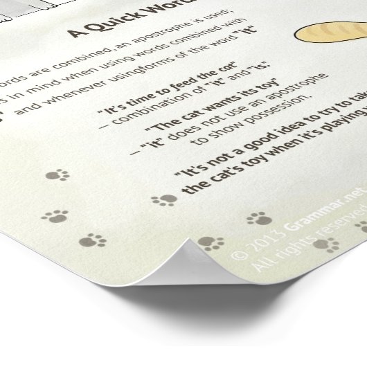 beroemd - S: meervoudig, 3d persoon enkelvoudig, p Poster (Hoek)