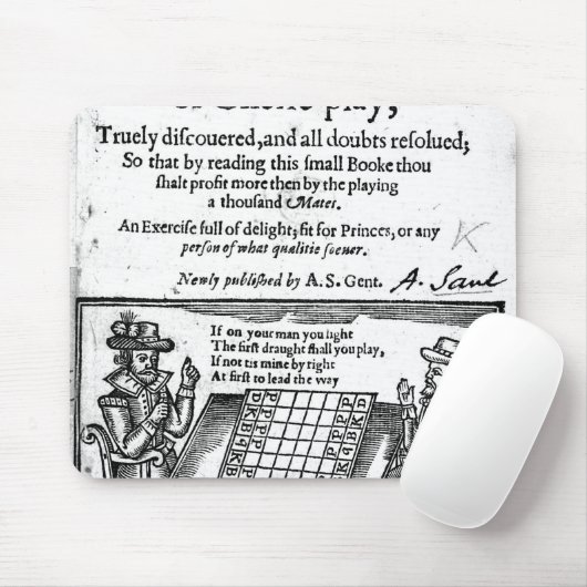 beroemd spel Chess, 1614 Muismat (Met muis)