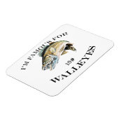 beroemd voor 10 LB-walleyes Gepersonaliseerd Magneet