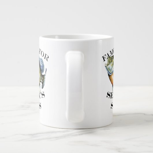 beroemd voor ernstig slakkenlicht grote koffiekop (Achterkant)