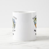 beroemd voor ernstig slakkenlicht grote koffiekop (Voorkant)